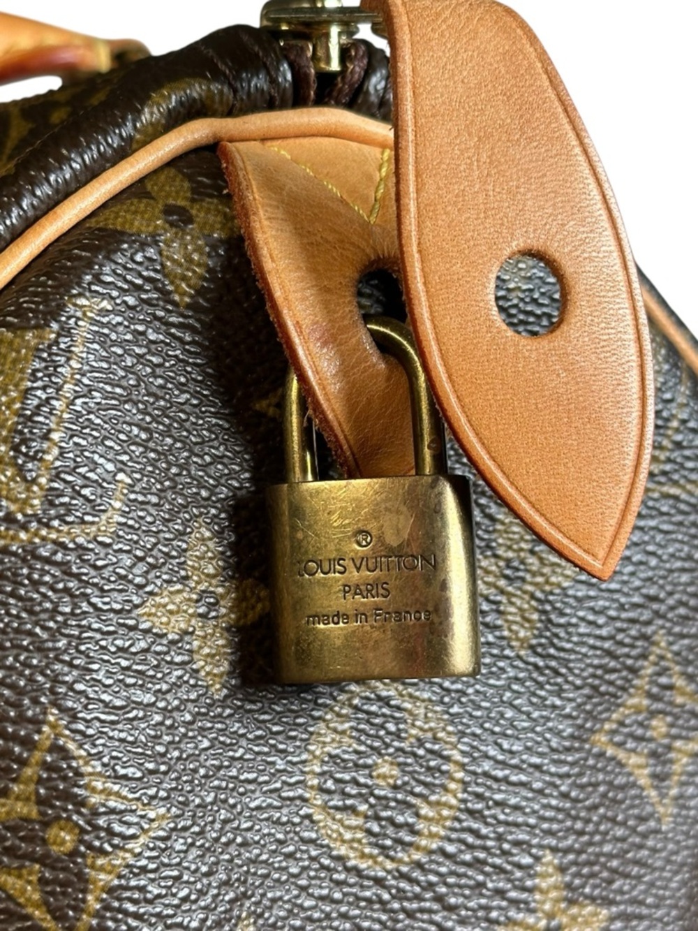 Louis Vuitton Speedy 30 Monogram  Brown Canvas Boston Top Handle Handbag 2018 - Picture 5 of 15